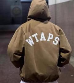 WTAPS フード付きブラウンジャケット - メルカリ