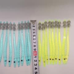 廃盤品　美品　イカ角 20本セット 船釣り仕掛け まとめ売りのサムネイル