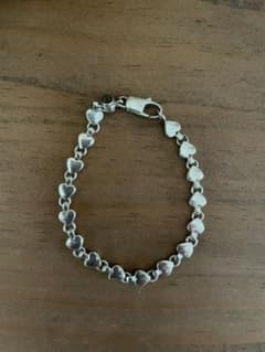 希少品　ティファニーパフハートブレスレットのサムネイル