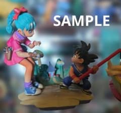 【未開封品】ドラゴンボールカプセル　ドラカプ　ブルマ&孫悟空　ボーナスパーツ付き 未開封 ボーナスパーツ無し】ドラゴンボールカプセル 孫悟空 ブルマ