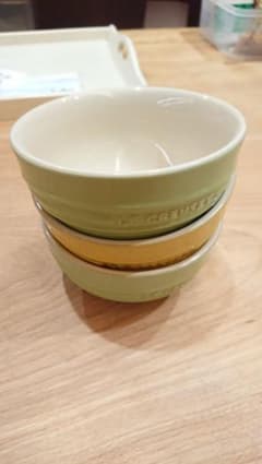 ルクルーゼ 茶碗 3セットのサムネイル