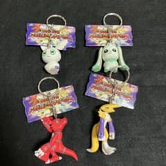 デジモンテイマーズ アクションメタルキーホルダー バンプレスト 4種 未使用のサムネイル