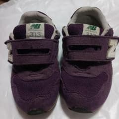 New Balance 313 キッズ スニーカー パープルのサムネイル