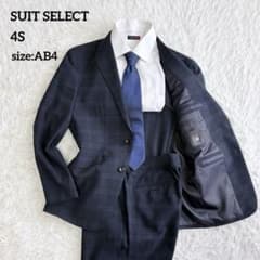 スーツセレクト ネイビーチェック　スーツセットアップ AB6 m64487513772_1.jpg?1773106512