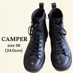 CAMPER カンペール BRUTUS レースアップ ブラック24.0 CAMPER カンペール BRUTUS レースアップ ブラック24.0 - メルカリ