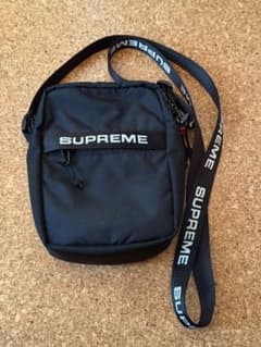 SUPREME ショルダーバッグ ブラック CORDURA - メルカリ
