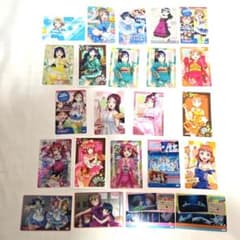 러브라이브! 선샤인!! 트레이딩 카드 대량 세트 Aqours