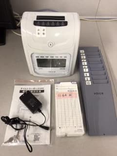 VOICE  VTー2000 タイムレコーダー　　一式のサムネイル
