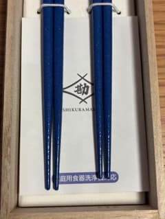 銀座ダイヤモンドシライシ夫婦箸のサムネイル