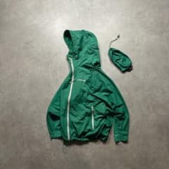 00s mont-bell shell jacket フレッシュグリーン 短丈 - メルカリ