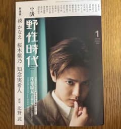小説 野性時代 2020年1月号　片寄涼太　表紙のサムネイル