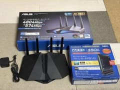ASUS ゲーミングルータ RT-AX82U aterm PA-WG2200付き - メルカリ