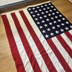 m*.様 〜50's 48スター 特大 ビンテージフラッグ 星条旗 usa - メルカリ
