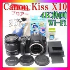 ✨Canon Kiss X10✨4K動画❣️スマホ転送❣️自撮❣️手振補正❣️極上