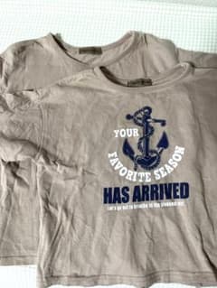 110 120 くすみピンク　Ｔシャツ　セットのサムネイル
