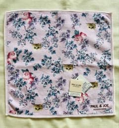 PAUL & JOE ACCESSOIRES 猫 花柄 ハンカチのサムネイル