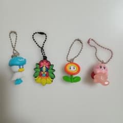 ガチャガチャ ポケモン フラワー カービィ キーホルダー【匿名配送】のサムネイル