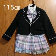 女の子 フォーマル スーツ 入学式 卒園式 ピンク  115のサムネイル
