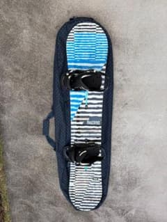 スノーボードセット(板、ビンディング、ケース) BURTON スノーボード 144 ビンディング付き ケースセット - メルカリ