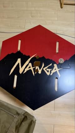 NANGA Theあーす　コラボテーブル　収納バッグ付き NANGA Theあーす コラボテーブル 収納バッグ付き - メルカリ