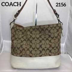 ❣️COACHコーチ❣️シグネチャー レザー ワンショルダーバッグA053