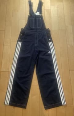adidas サロペット 3-stripe ネイビー サイズM 《新品》 - メルカリ