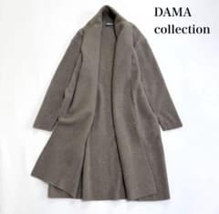 美品 DAMA高級カシミヤ100 ニットロングカーディガン M - メルカリ