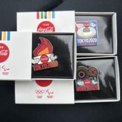 Coca Cola 東京2020オリンピック ピンバッジ 3個セット