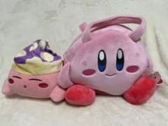 星のカービィー　そのまんまぬいぐるみトートバッグ　おまけ付きのサムネイル