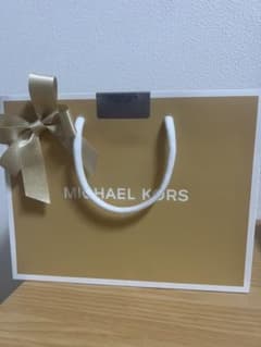 MICHAEL KORS ゴールドショップ袋のサムネイル