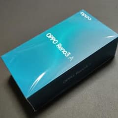 【新品】OPPO  RENO3 A　ブラックのサムネイル