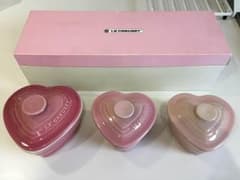 新品未使用♡ル クルーゼ  限定ハートラムカンのサムネイル