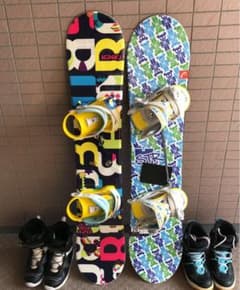 キッズ　子供用スノーボード&ブーツ　120 ２本セット　head IGNIOのサムネイル