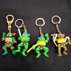 当時物　平成レトロ　ミュータント・タートルズ キーホルダー 21個セット 当時物ミュータントタートルズキーホルダーガチャまとめて - メルカリ