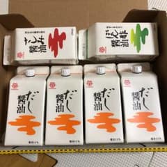鎌田醤油 だし醤油、さしみ醤油、ぽん酢醤油 各200mlのサムネイル