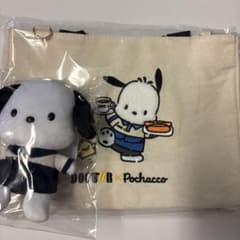 ドトール ポチャッコ トートバッグ ぬいぐるみ 付箋 セットのサムネイル