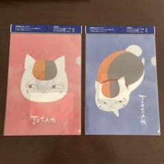 【新品】夏目友人帳　クリアファイル　2枚セットのサムネイル