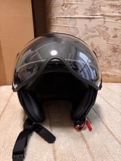マルシン　バイクヘルメット MS-340 マットブラック Lサイズのサムネイル