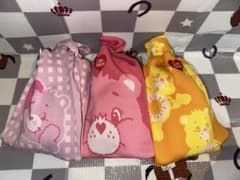 ケアベア™️ ニットトートバッグ 全3種セット バラ売り不可