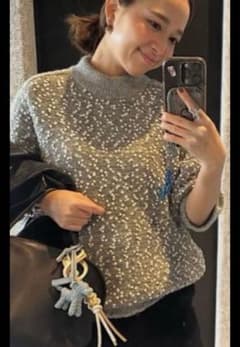 shirocon ポッピングシャワーニット グレー36 yori - メルカリ