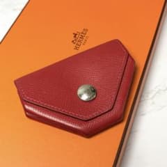 エルメス　HERMES ケース　ヴァンキャトル　財布　レザー　C刻印 エルメス HERMES コインケース ヴァンキャトル 財布 レザー C刻印