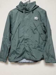 HELLY HANSEN フード付きジャケット グリーン - メルカリ