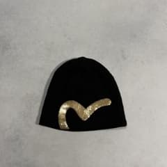 帽子 archive EVISU Y2K Knit Beanie archive EVISU Y2K Knit Beanie - メルカリ