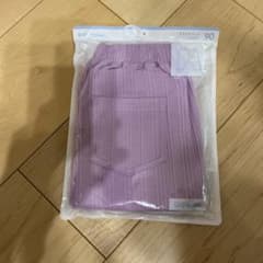 サマナルパンツ　7分丈　リブ　ラベンダーのサムネイル