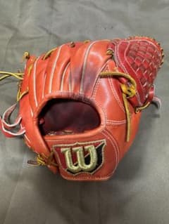 ウィルソンスタッフ　グローブ 内野硬式　レッドのサムネイル