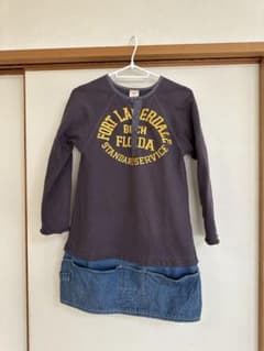 DENIM DUNGAREE チュニックのサムネイル