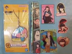 SPY×FAMILY Rubber Strap & Sticker Set