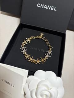 CHANEL シャネル CCロゴ バイカラー ブレスレット - メルカリ