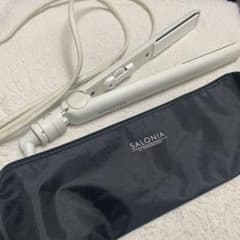 サロニアストレートアイロンホワイトケース付きのサムネイル