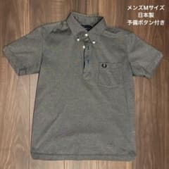 FRED PERRY グレー ポロシャツ M 日本製のサムネイル
